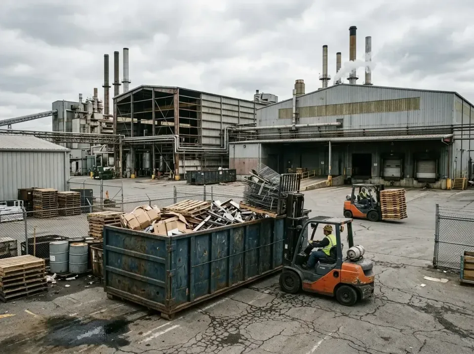 industrial-factory-scrap-conta-003 — frequently asked questions, Cheap Roll-off Dumpster Rentals in Brazoria, TX